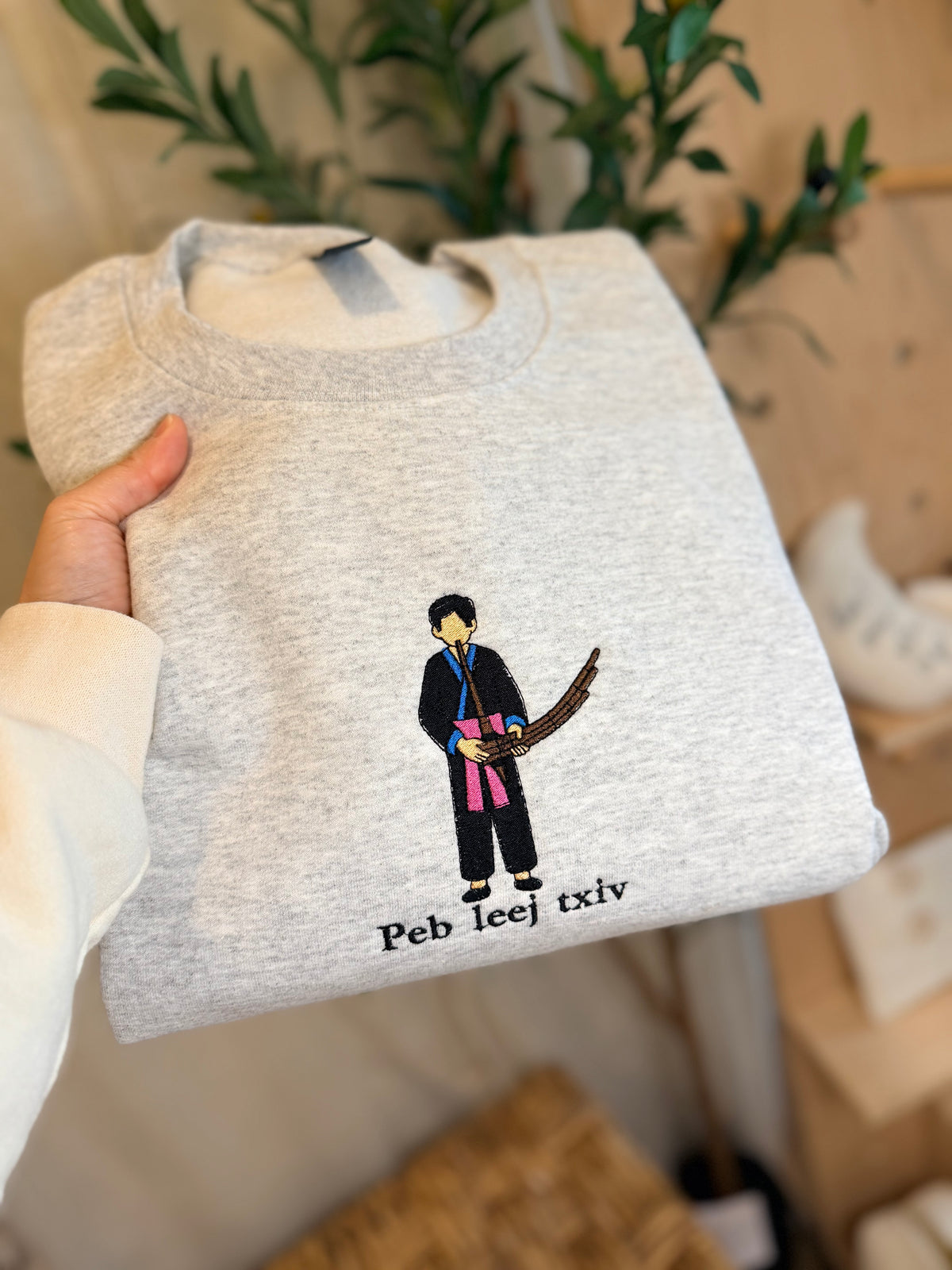 Hmong Txiv Qeej Sweater