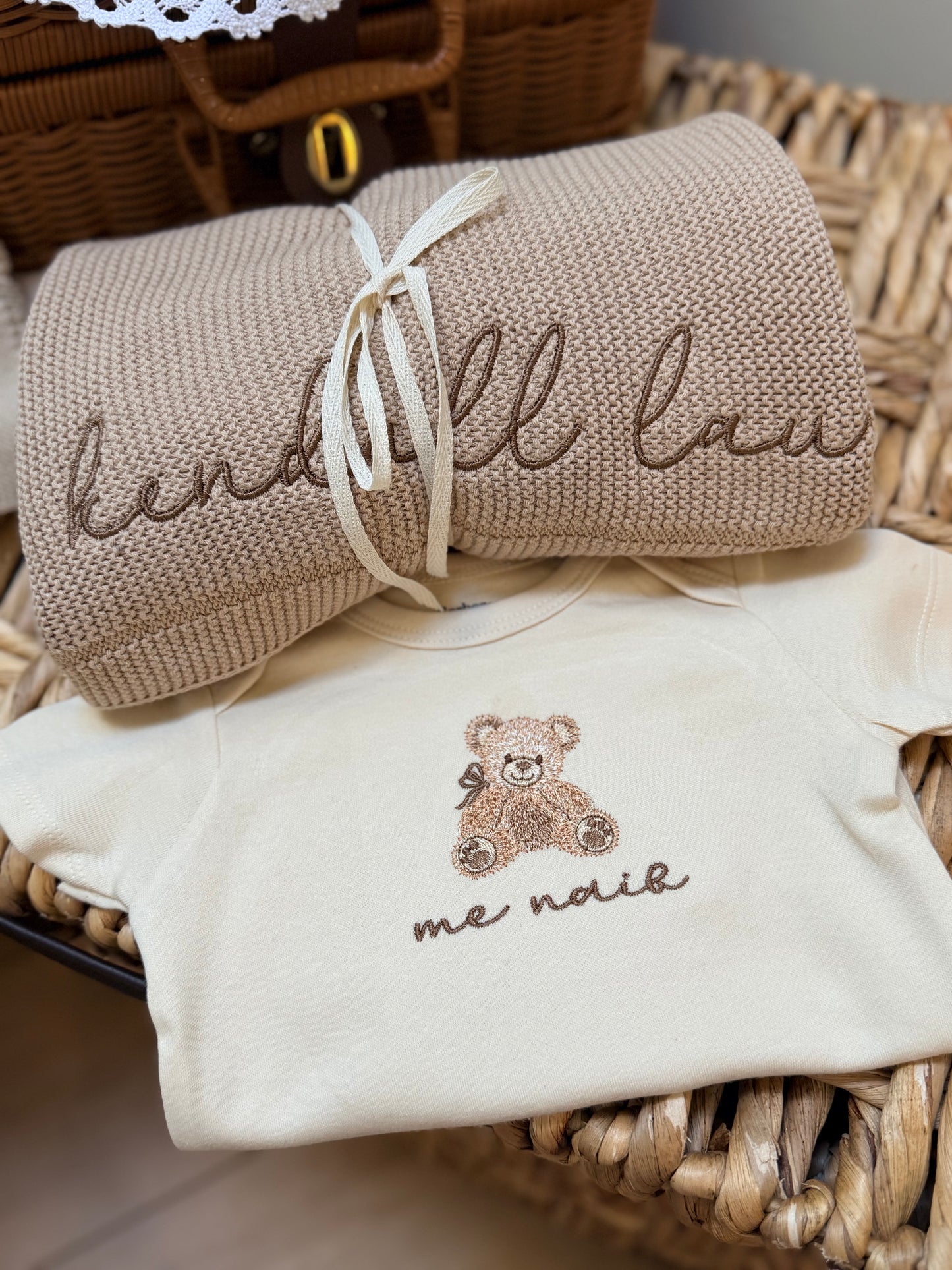Hmong Me Naib Baby Bear Infant Bodysuit