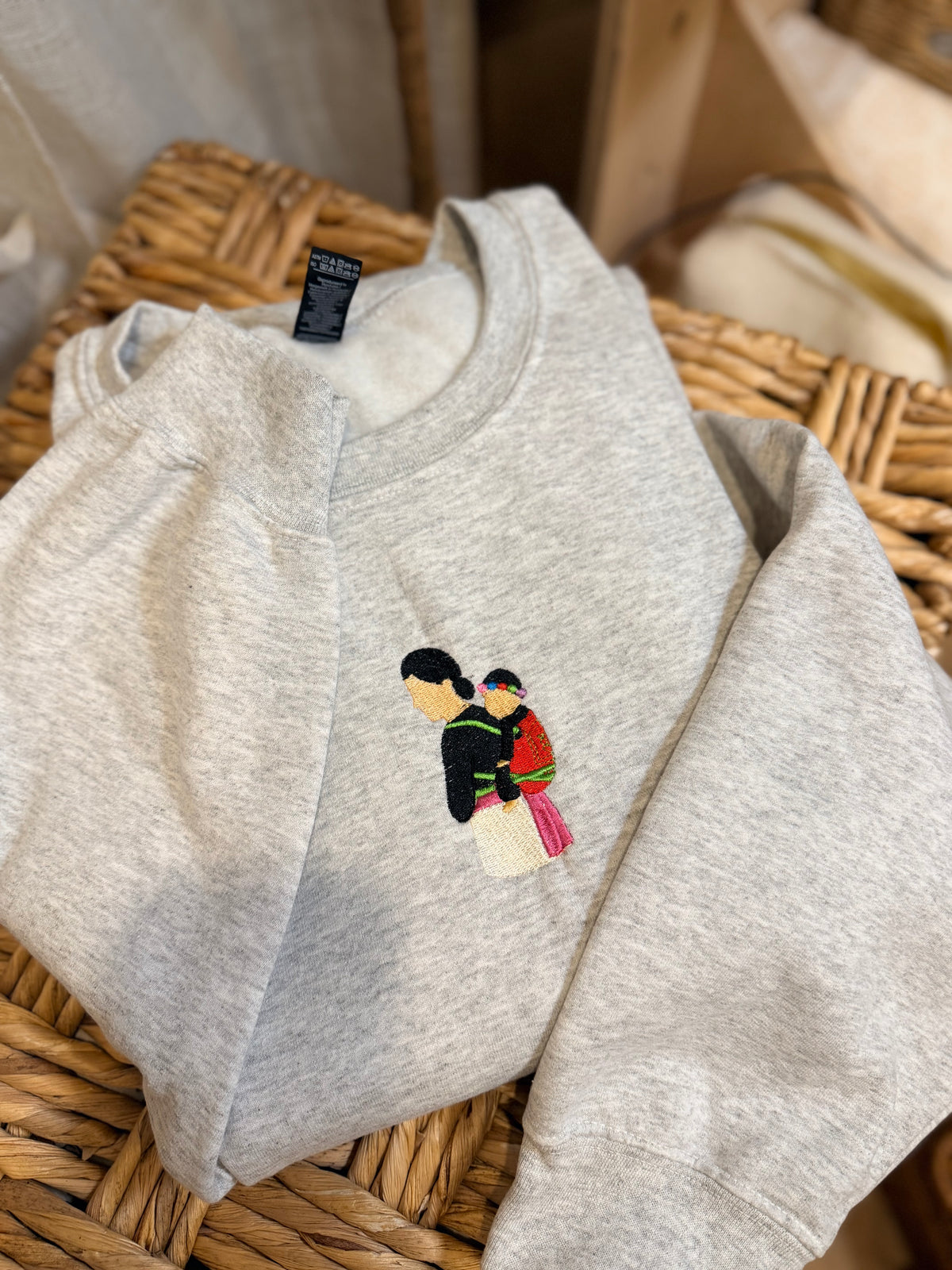SALE: Hmong Mama and Baby Sweater (2XL)