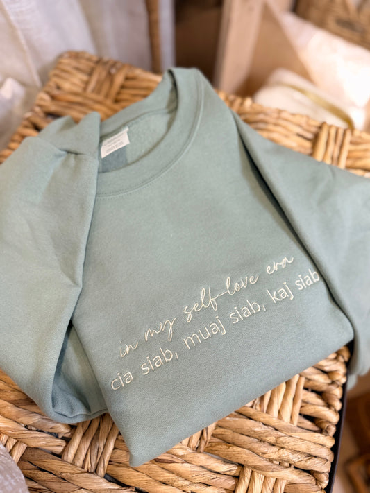 SALE: Hmong In My Self-Love Era Sweater (XL)