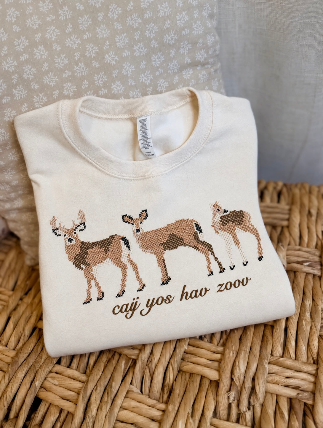 Hmong Hunting Caij Yos Hav Zoov Tee or Sweater