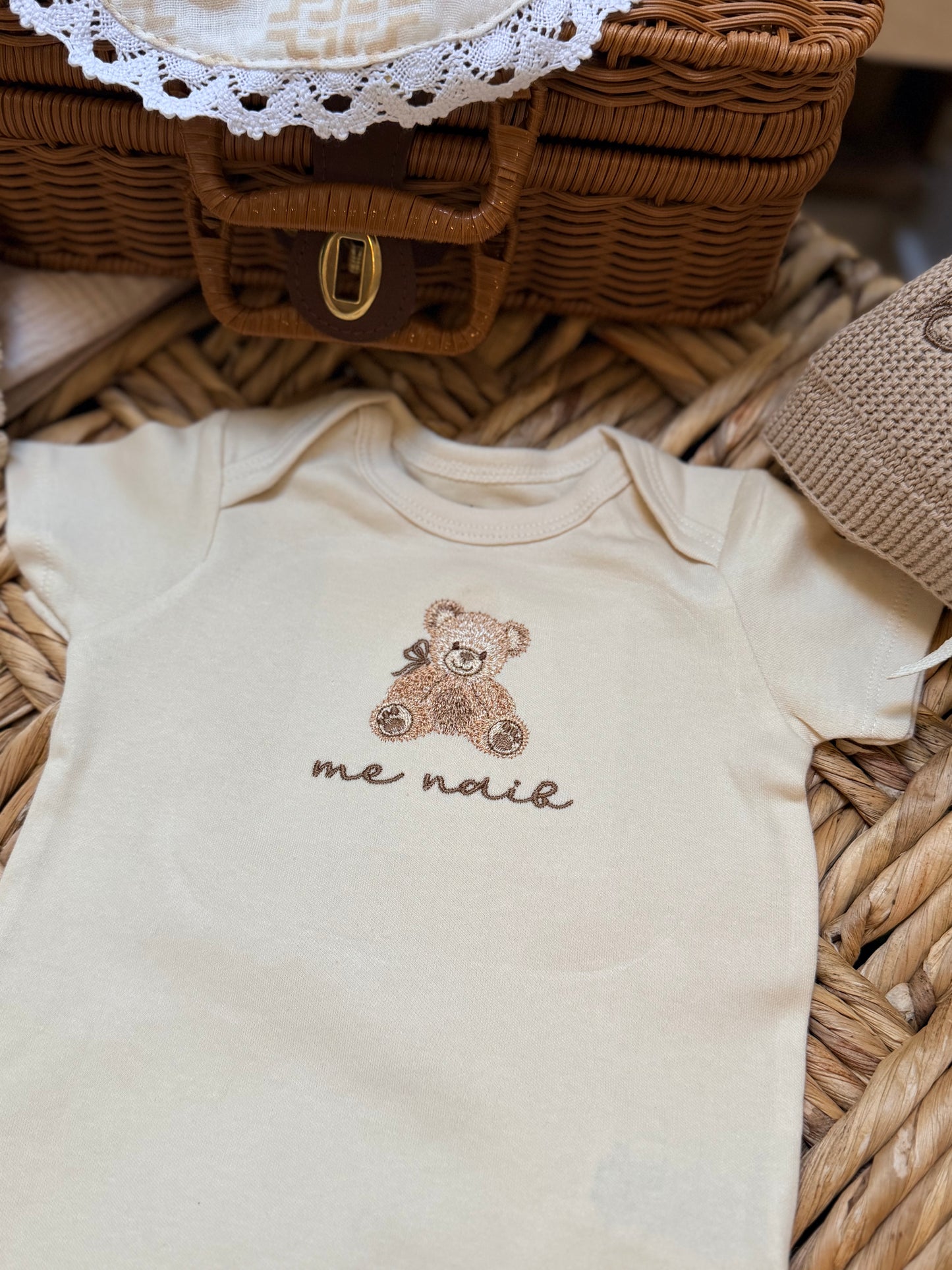 Hmong Me Naib Baby Bear Infant Bodysuit
