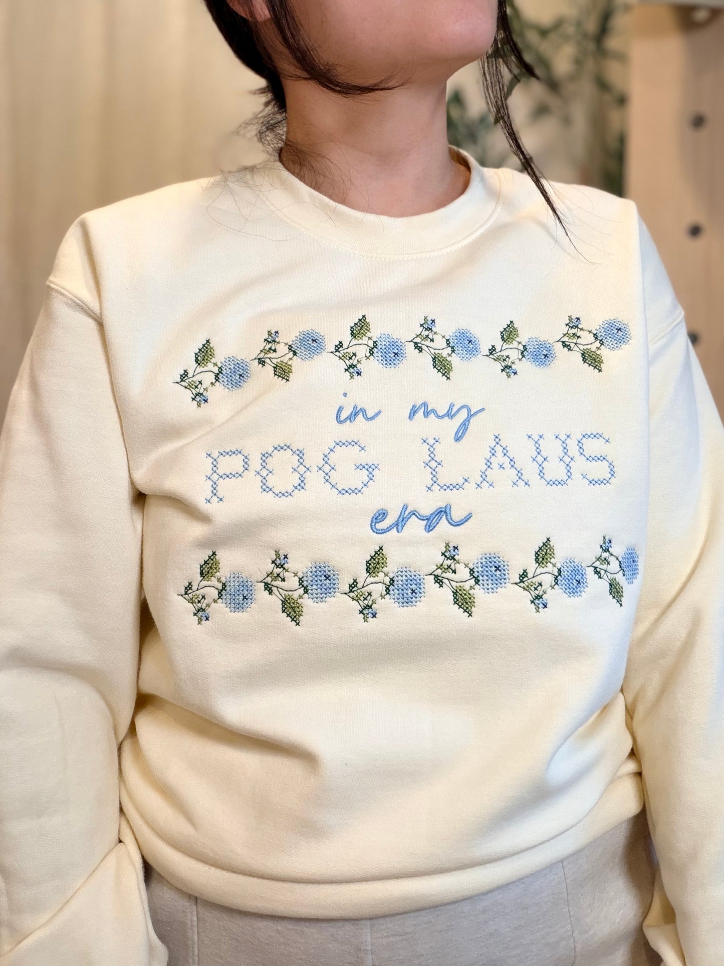 In my Pog Laus Era Tee or Sweater