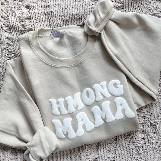 Hmong Mama Fleece Crewneck