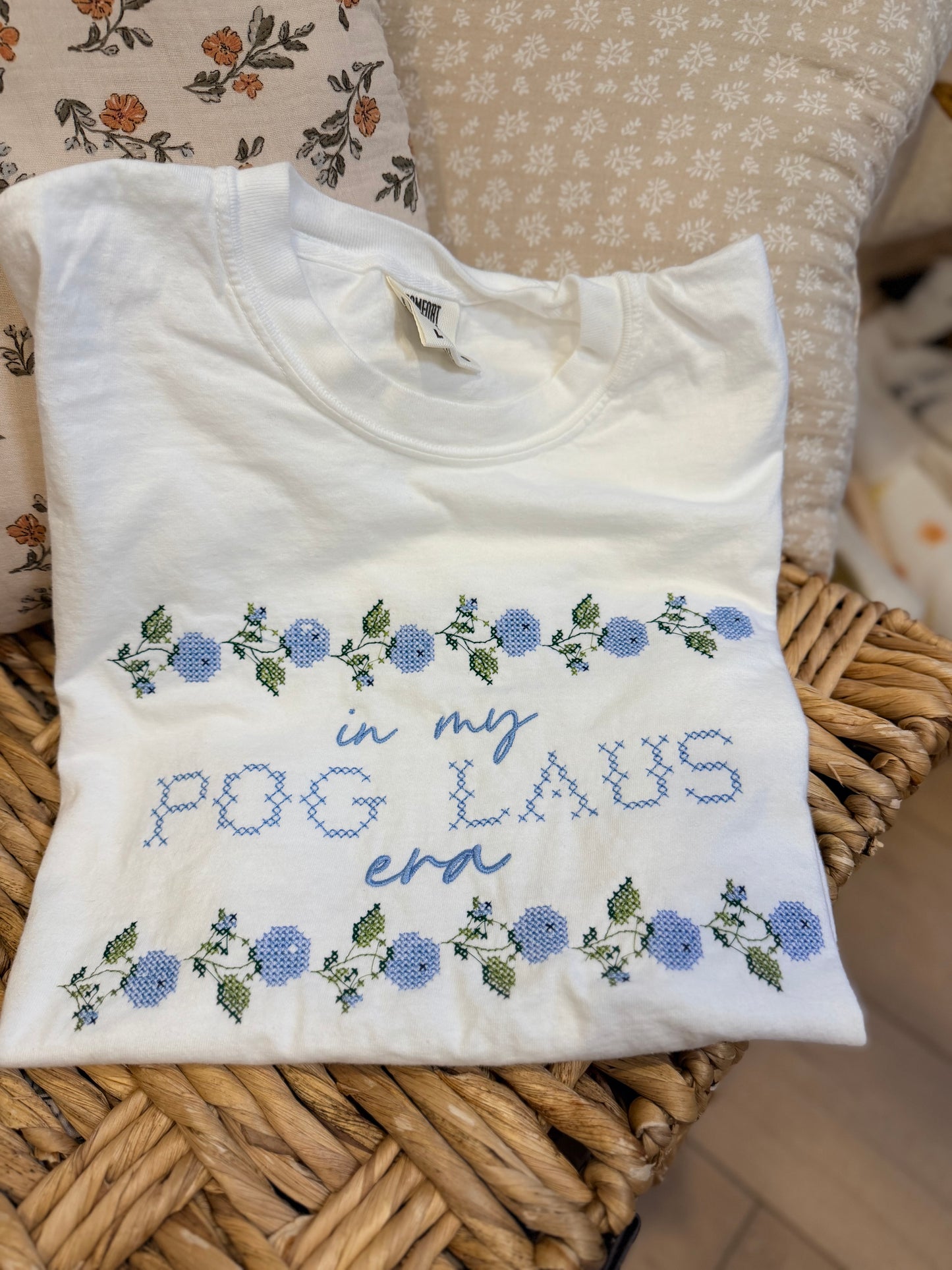 In my Pog Laus Era Tee or Sweater