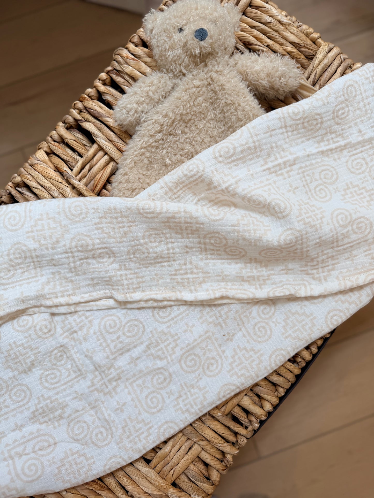 Hmong Pattern Baby Swaddle