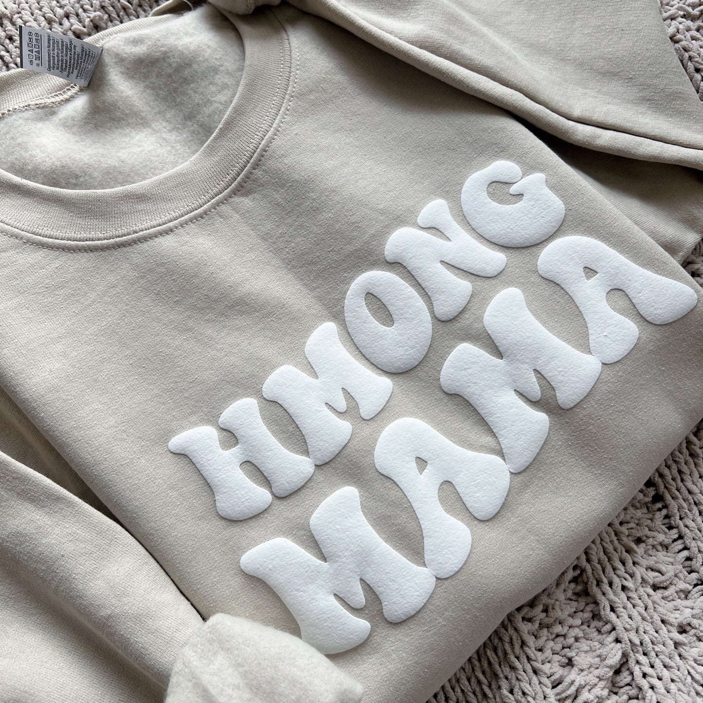 Hmong Mama Fleece Crewneck