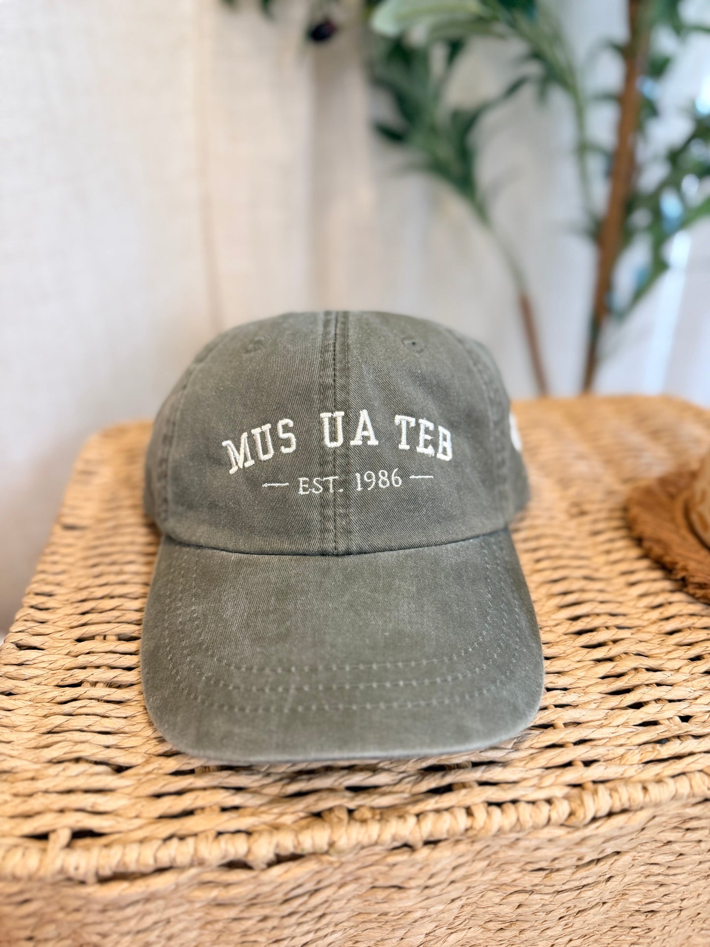 Hmong Gardening Custom Cap