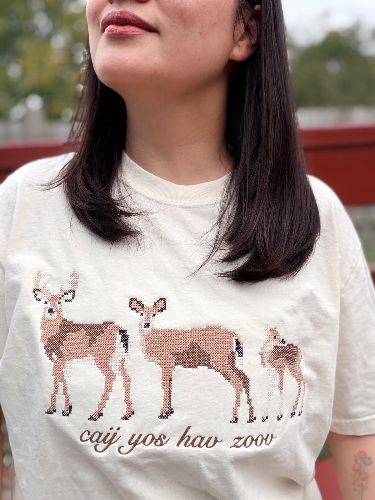 Hmong Hunting Caij Yos Hav Zoov Tee or Sweater