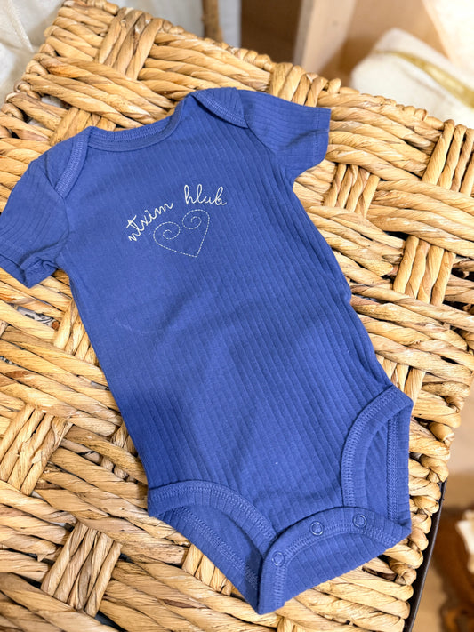 SALE: Ntxim Hlub Infant Bodysuit (3 months)