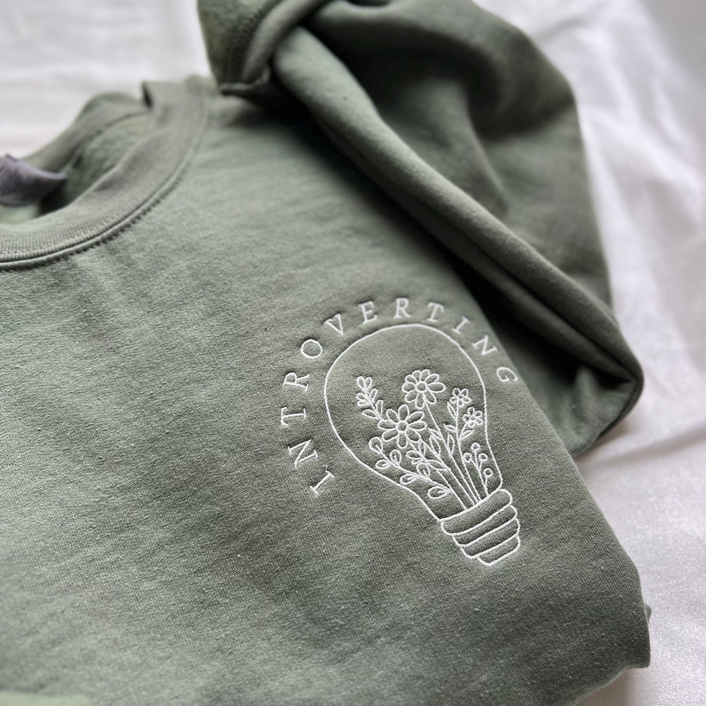 Introverting Lightbulb Sweater