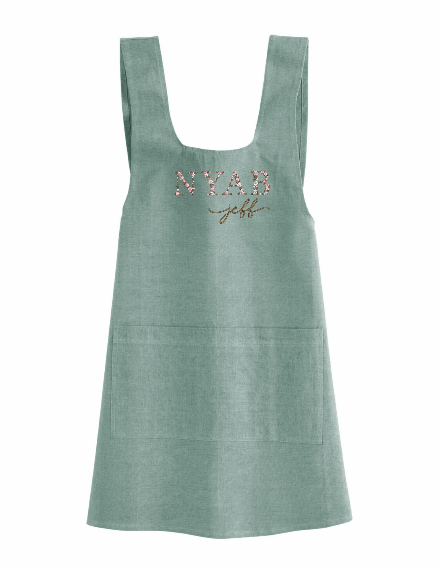 Custom Hmong Cross-Back Apron
