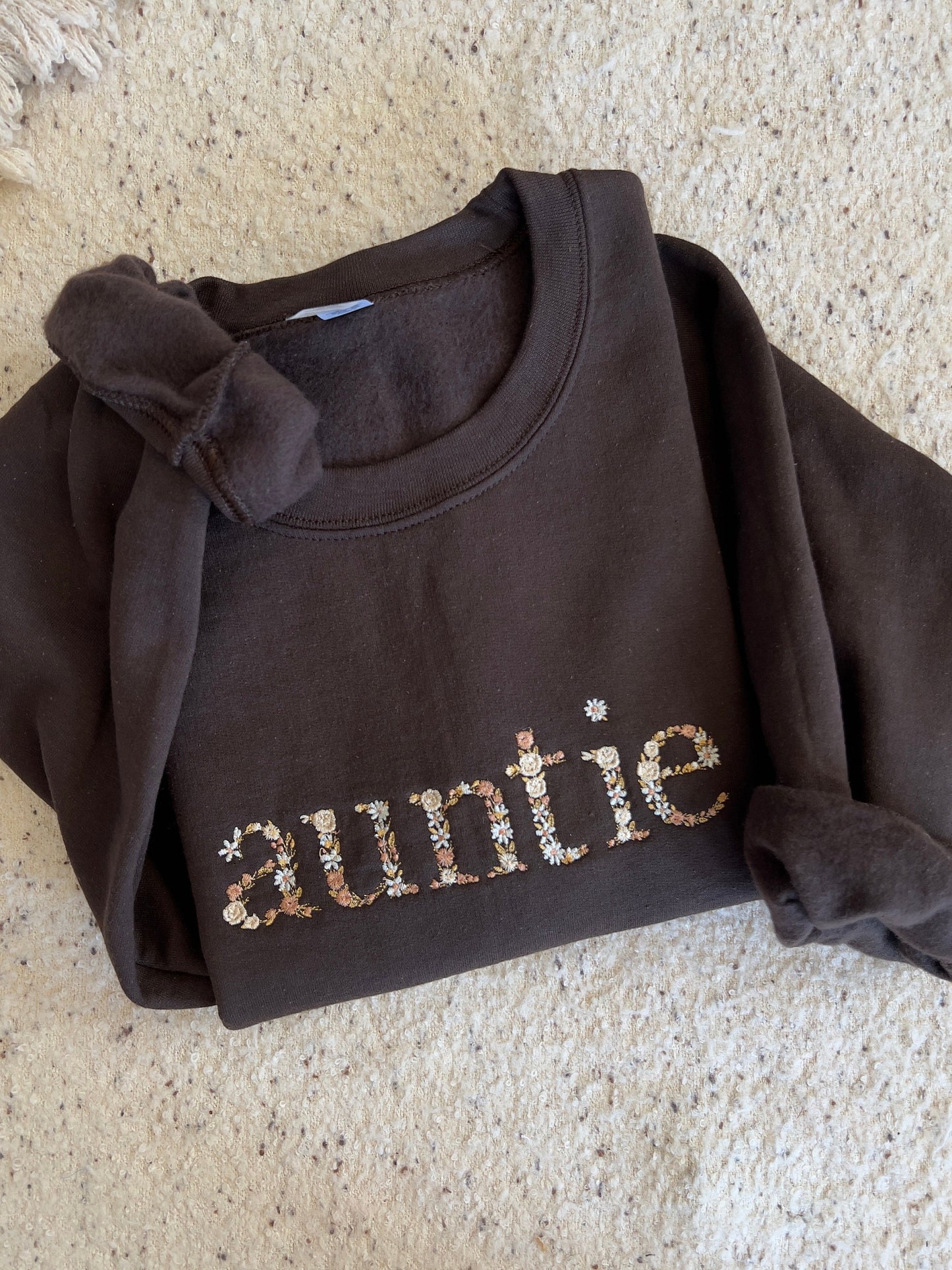 Floral Auntie Sweater