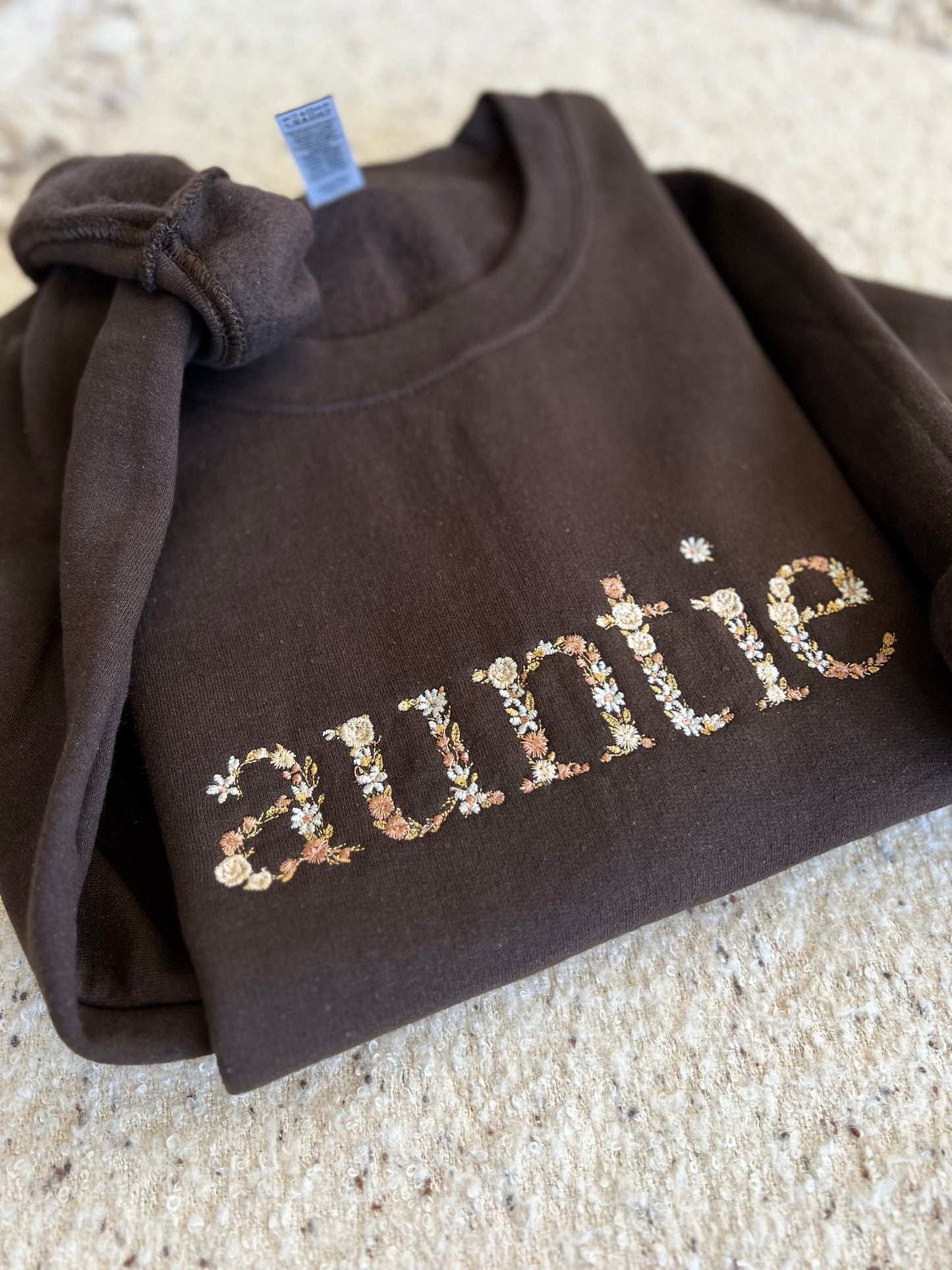 Floral Auntie Sweater