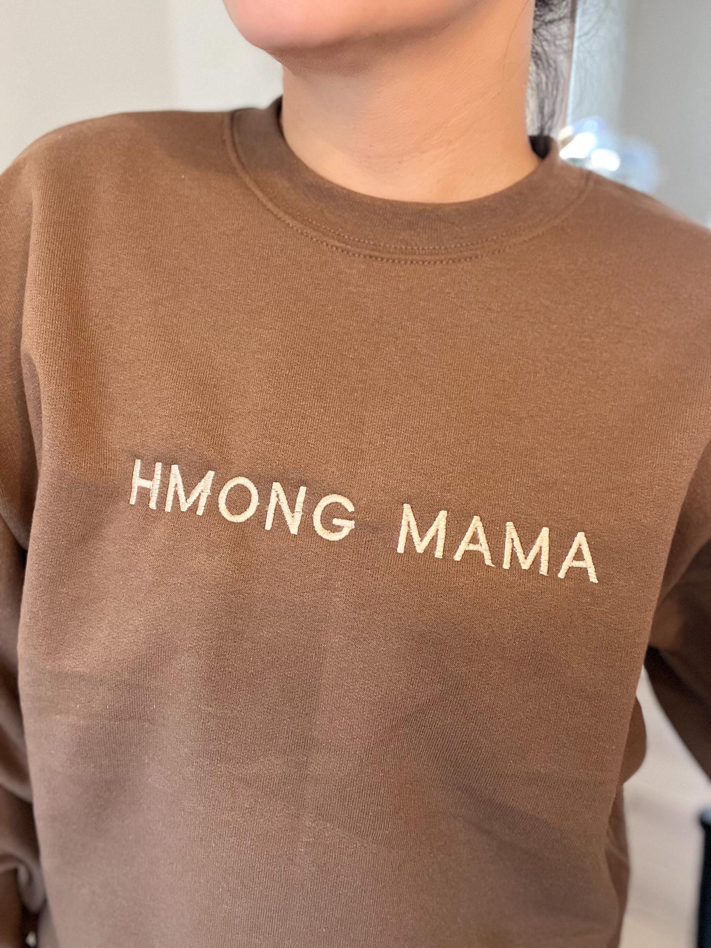 Hmong Mama Sweater (Espresso color)