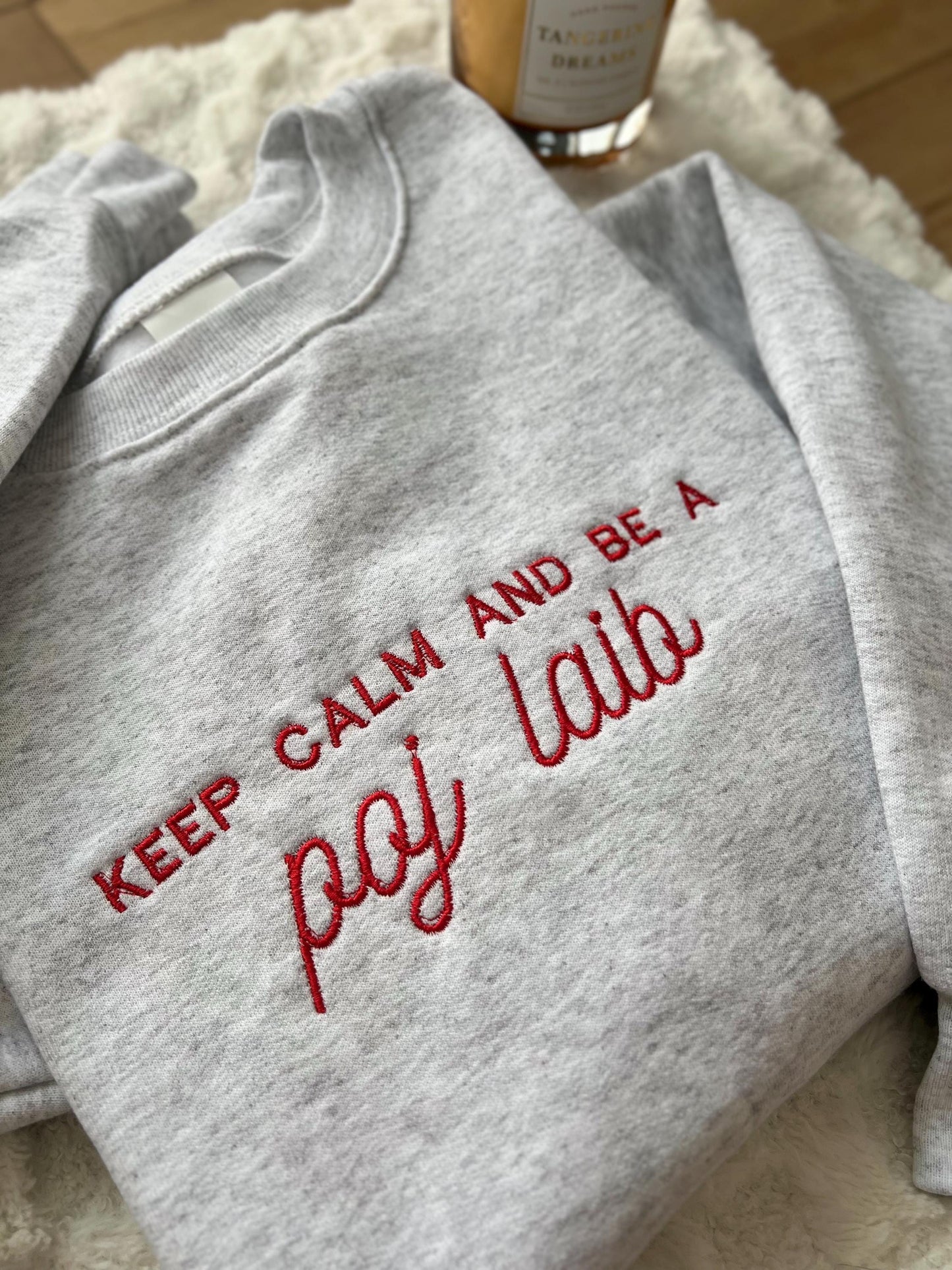Keep Calm and Be A Poj Laib
