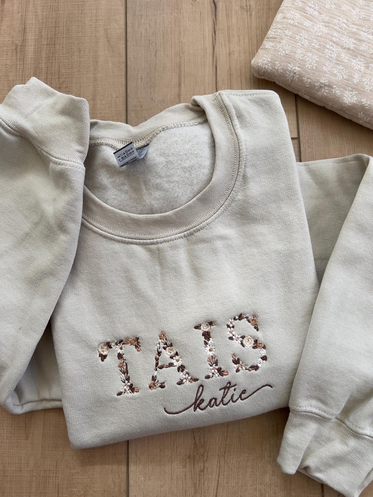 Floral Tais/Phauj/Auntie Custom Sweater