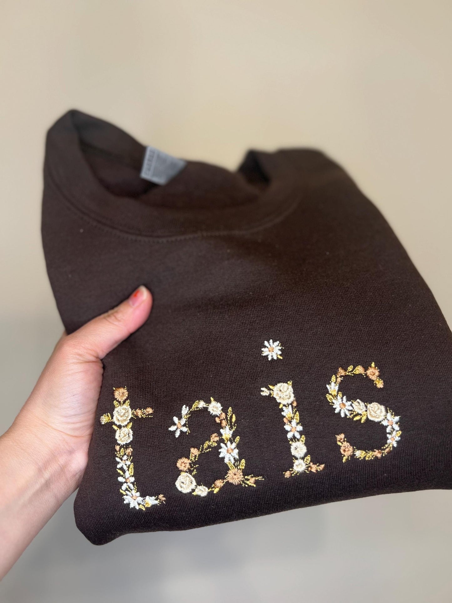 Floral Auntie Sweater