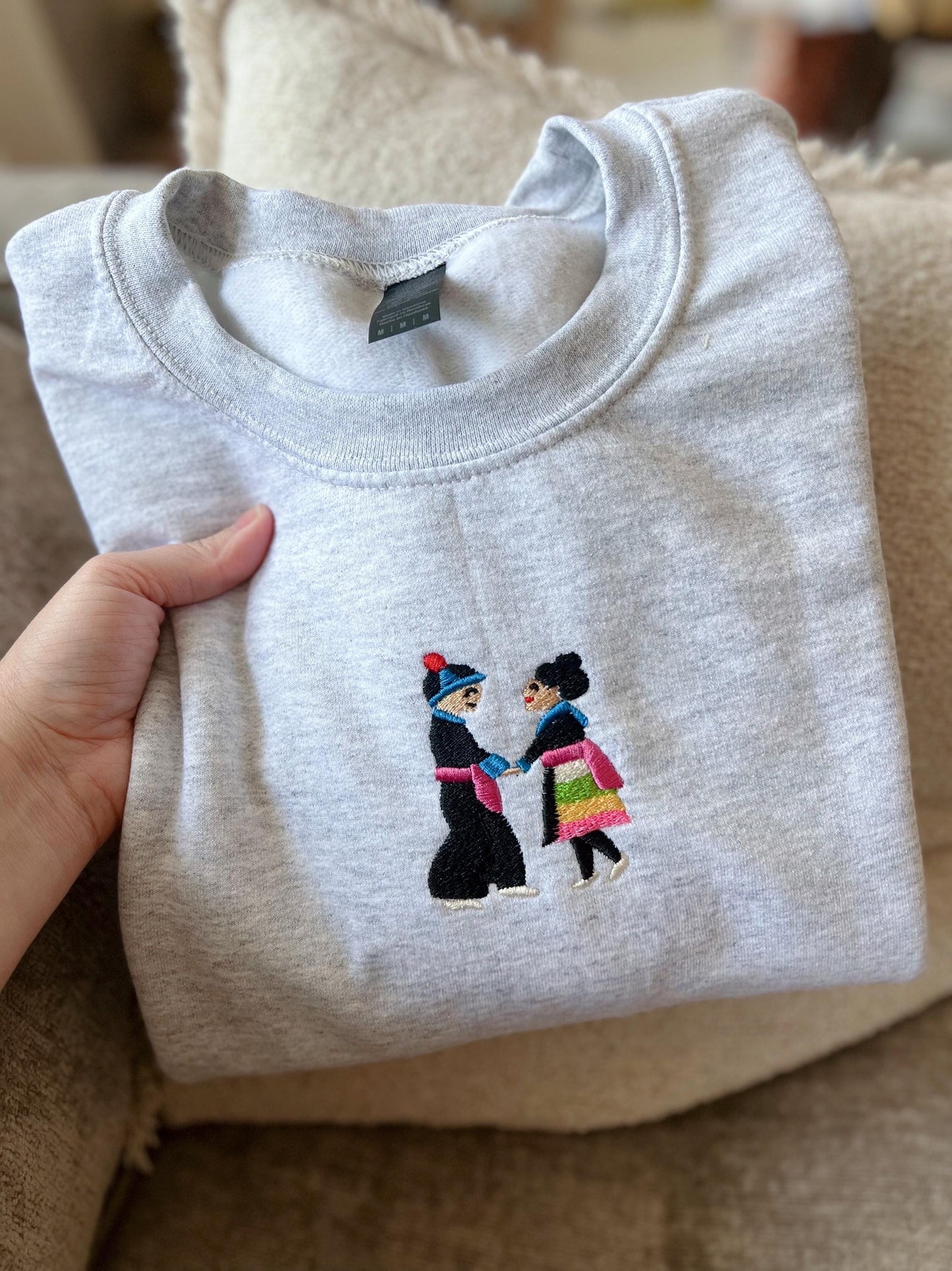 Hmong Story Cloth Sweater or T-shirt