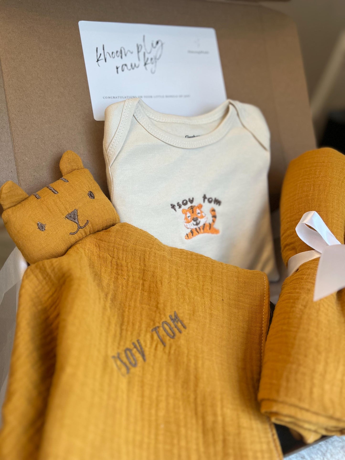 Tiger/Tsov Tom Hmong Baby Gift Box