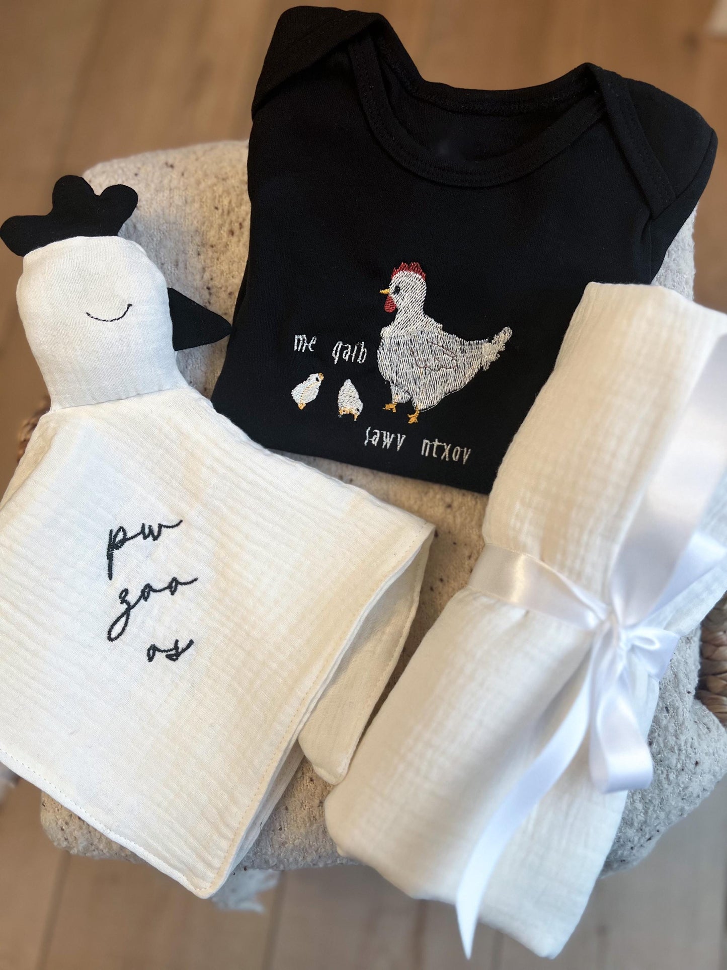 Sleep Well Me Qaib/Chicken Hmong Baby Gift Box