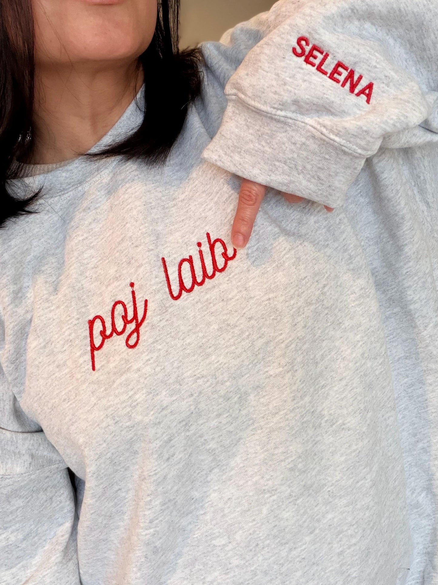 Poj Laib Hmong Sweater