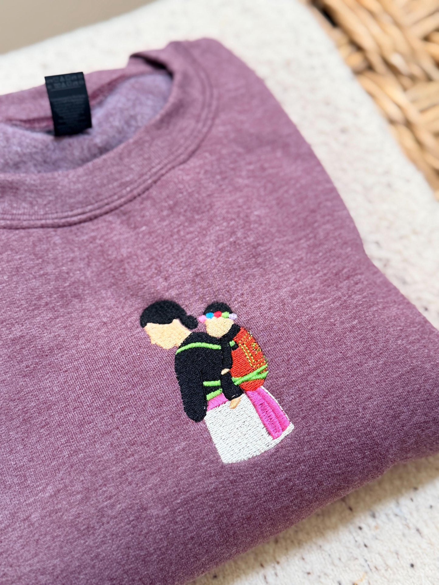Hmong Mama and Baby Story Cloth Sweater or T-shirt