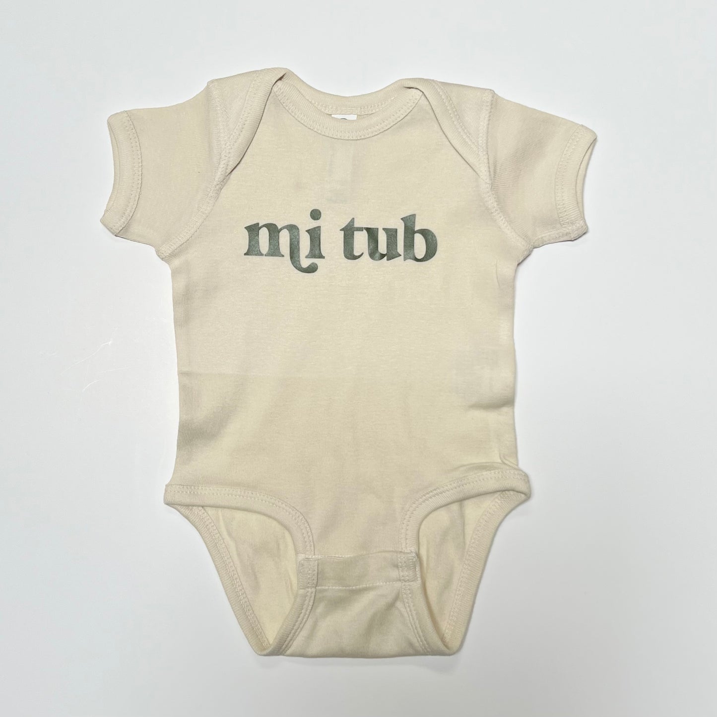 Mi Tub (Son) Blanket, Onesie, and Bib Gift Box