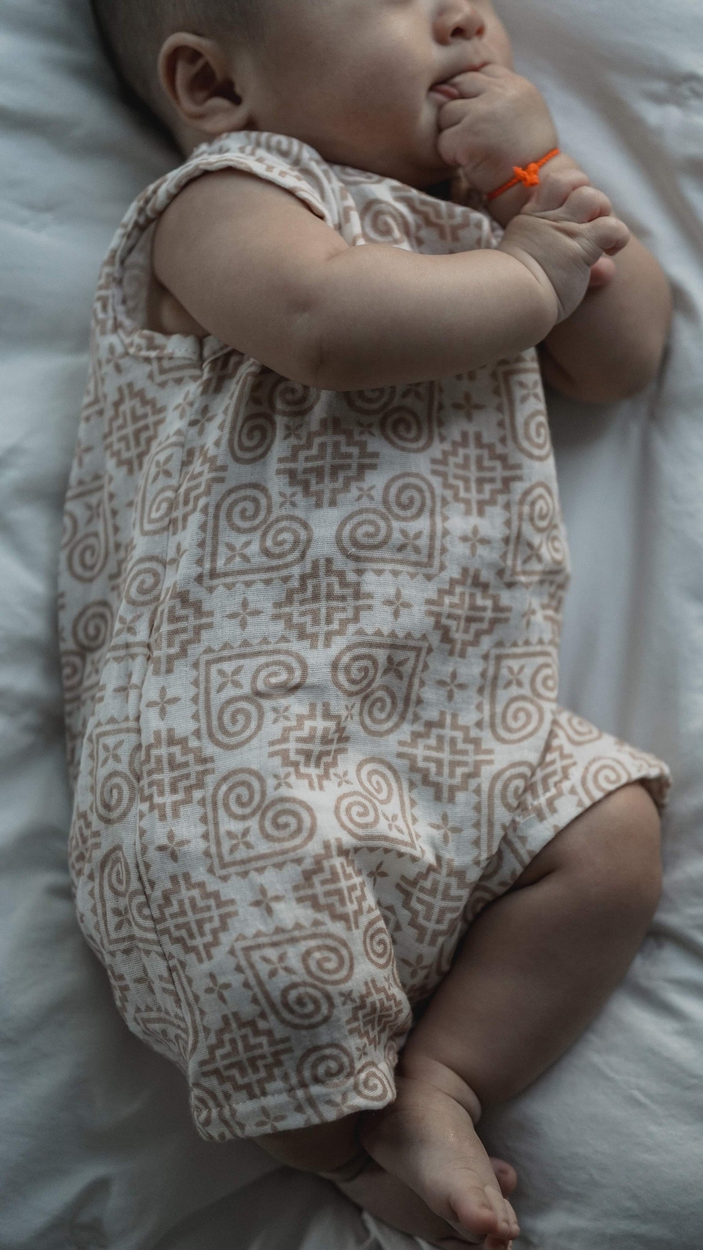 Hmong Baby and Toddler Muslin Romper