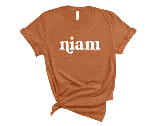 Niam/Mom T-shirt (Autumn Heather)