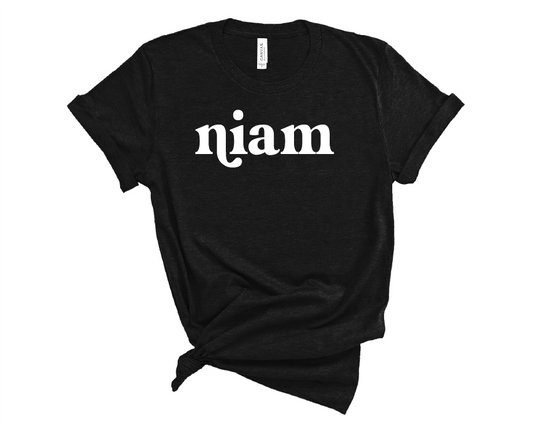 Niam/Mom T-shirt (Black)