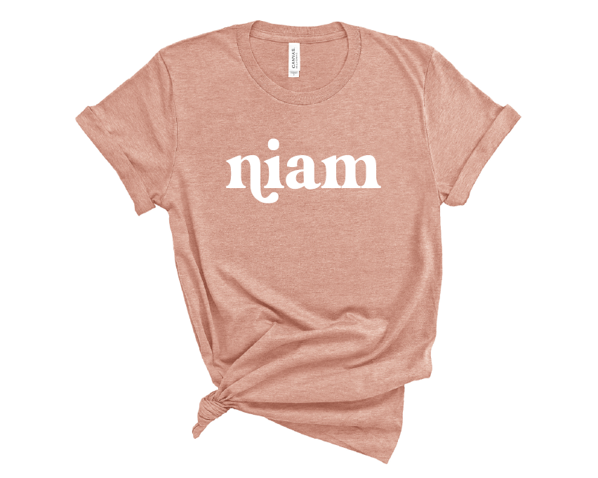 Niam/Mom T-shirt (Sunset)